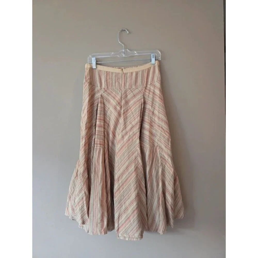 Anthropologie neesh by dar striped midi skirt